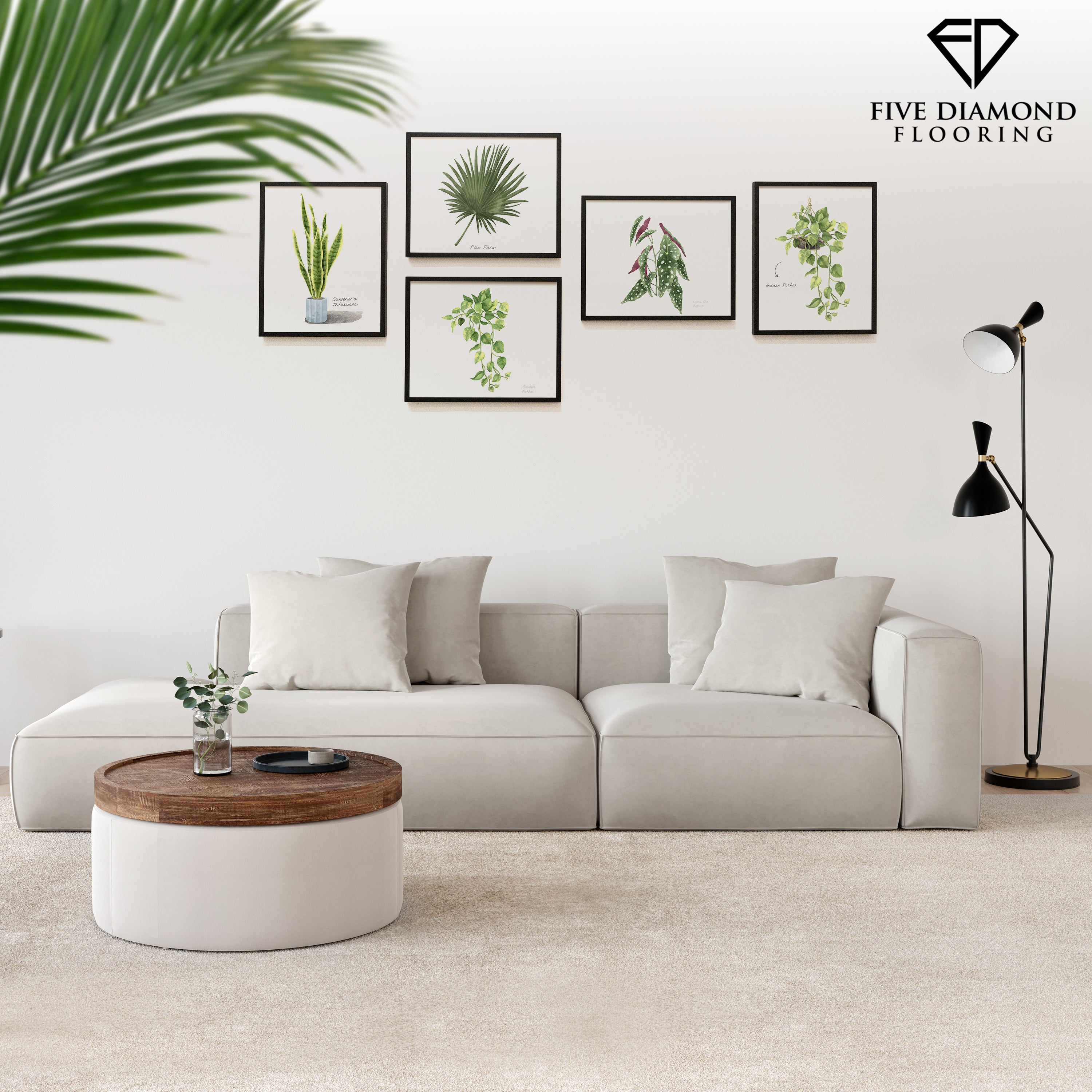 Revolutionize Your Property Management with Peel and Stick Carpet Tiles by Five Diamond Flooring